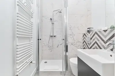 Łazienka w obiekcie Eleganckie Studia Wyspa Słodowa by Noclegi Renters