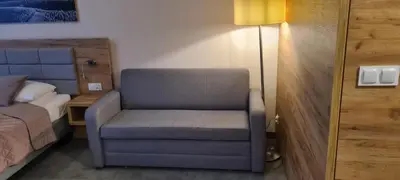 Część wypoczynkowa w obiekcie Aparthotel Apartamenty Czarna Góra 310
