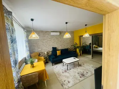Część wypoczynkowa w obiekcie Luxury Apartments