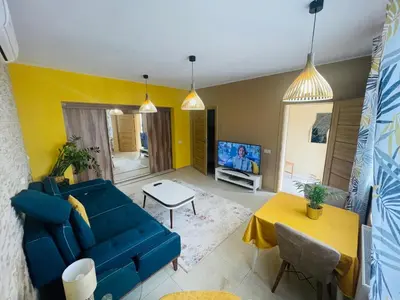 Telewizja i/lub zestaw kina domowego w obiekcie Luxury Apartments