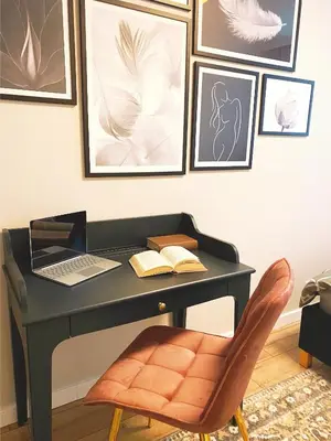 Część wypoczynkowa w obiekcie Apartament Braniborska