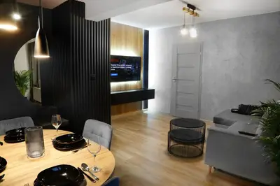 Telewizja i/lub zestaw kina domowego w obiekcie Gdanska Apartment