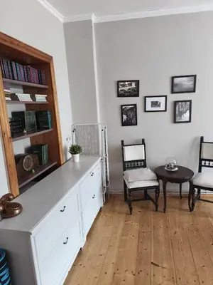 Część wypoczynkowa w obiekcie Apartament Wyspa Piasek