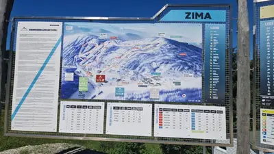 Plan piętra w obiekcie Biała Perła Sunny Mountain 103