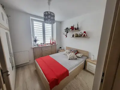 Łóżko lub łóżka w pokoju w obiekcie Apartament Twoja Chwila