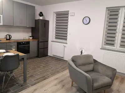 Kuchnia lub aneks kuchenny w obiekcie Apartament Marzenie 2 - Opole