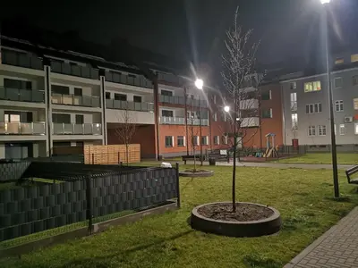 Ogród w obiekcie Apartament Marzenie 2 - Opole