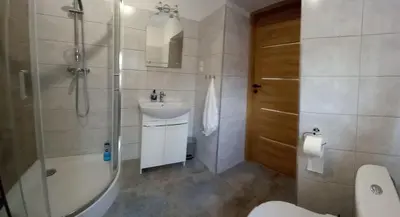 Łazienka w obiekcie Apartamenty Kościuszki