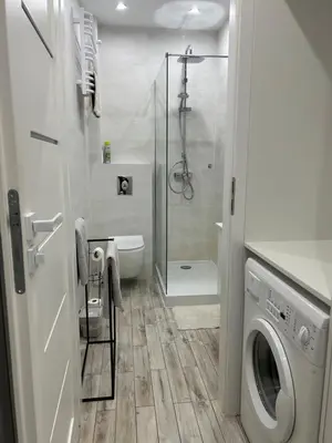 Łazienka w obiekcie Apartament na Dworcowej Centrum Parking Gratis