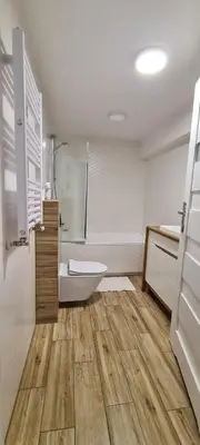 Łazienka w obiekcie Orlicka Apartament