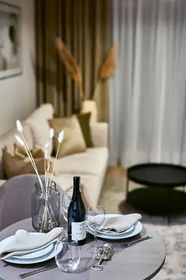 Część wypoczynkowa w obiekcie LAGUNA Apartament Polanica Residence 35