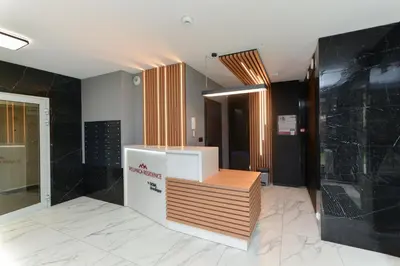 Kuchnia lub aneks kuchenny w obiekcie LAGUNA Apartament Polanica Residence 35