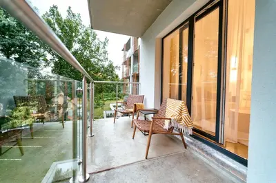 Balkon lub taras w obiekcie LAGUNA Apartament Polanica Residence 20