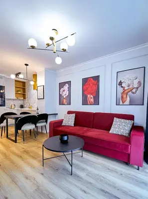 Część wypoczynkowa w obiekcie LAGUNA Apartament Polanica Residence 6 z garażem SPA