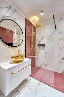 Łazienka w obiekcie LAGUNA Apartament Polanica Residence 6 z garażem SPA