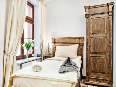 Łóżko lub łóżka w pokoju w obiekcie Five Stars Bed&Breakfast