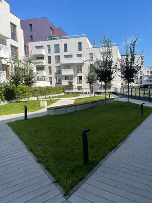 Budynek, w którym mieści się apartament