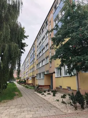 Budynek, w którym mieści się apartament
