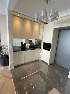 Kuchnia lub aneks kuchenny w obiekcie Beige MOOD City Apartment