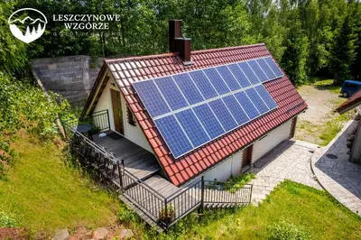 Ogród w obiekcie Agroturystyka Leszczynowe Wzgórze