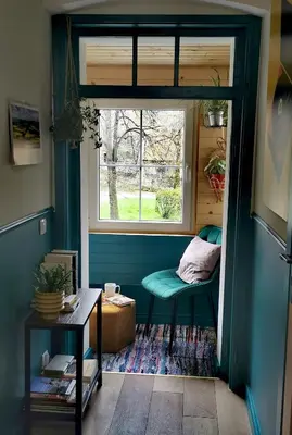 Część wypoczynkowa w obiekcie Apartament Retro