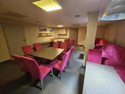 Część wypoczynkowa w obiekcie Apartament Czarna Góra TIGNES 4 Sienna