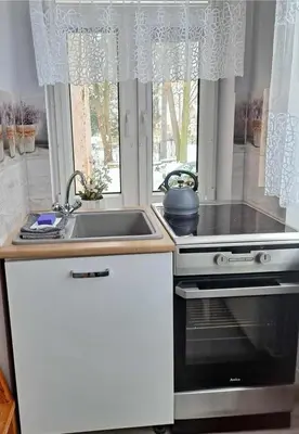 Kuchnia lub aneks kuchenny w obiekcie Niezależny apartament przy Parku Zdrojowym 667-666-609