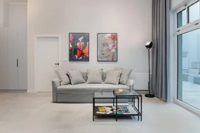 Część wypoczynkowa w obiekcie Prince4You Apartments
