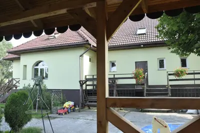 Budynek, w którym mieści się apartament
