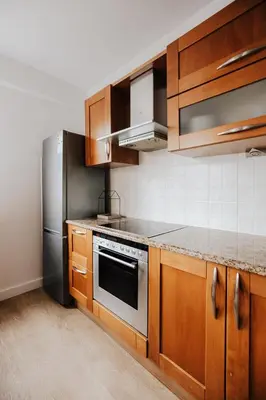 Kuchnia lub aneks kuchenny w obiekcie Apartament Rynek Więzienna