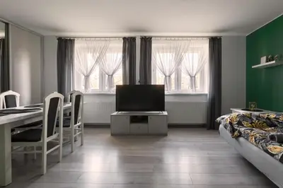 Telewizja i/lub zestaw kina domowego w obiekcie Apartament Milena
