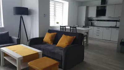 Kuchnia lub aneks kuchenny w obiekcie Apartament STYL