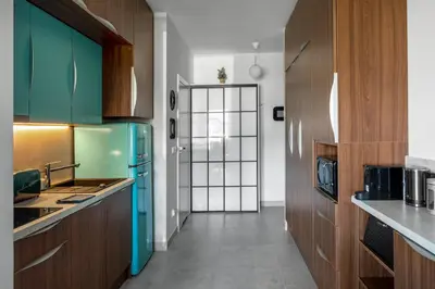 Kuchnia lub aneks kuchenny w obiekcie Apartament 4 pory roku
