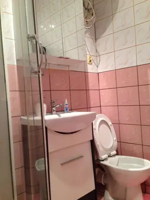 Łazienka w obiekcie Pokój w centrum wrocławia