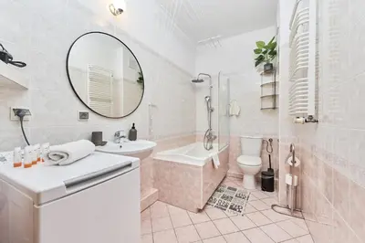 Łazienka w obiekcie Apartments Wrocław Bajana by Noclegi Renters