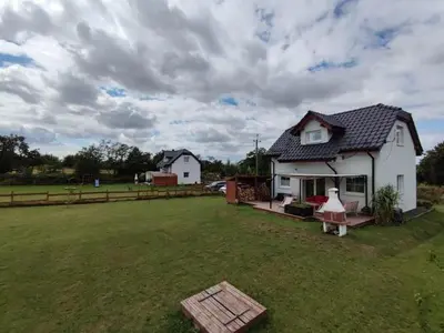 Ogród w obiekcie Domek w Białej - Mak