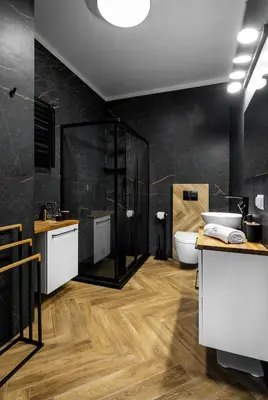Kuchnia lub aneks kuchenny w obiekcie Słone Residence Apartamenty & Beer SPA