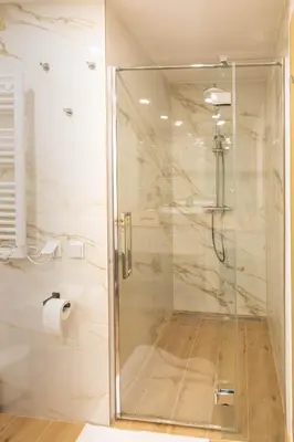 Łazienka w obiekcie Apartament Jelonek Zdrój