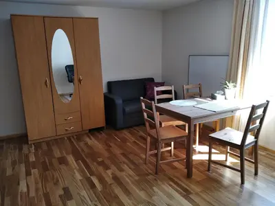 Część wypoczynkowa w obiekcie Apartament nad strumykiem Lądek-Zdrój