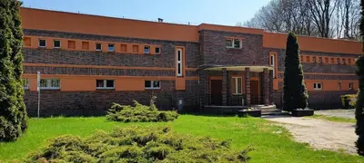 Ogród w obiekcie Motel Sportowy OSiR Jawor