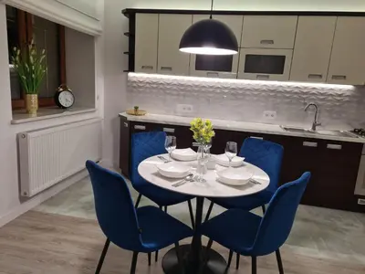 Kuchnia lub aneks kuchenny w obiekcie Apartament Mountains Góry Sowie