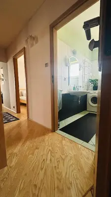 Łóżko lub łóżka w pokoju w obiekcie Apartament Słoneczny 6