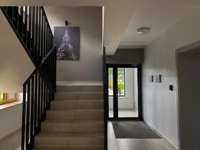 Plan piętra w obiekcie Tanie Noclegi Gliwice - Apartamenty Łowicka 28