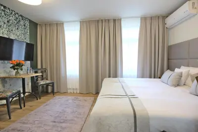 Łóżko lub łóżka w pokoju w obiekcie Hotel na Skarpie