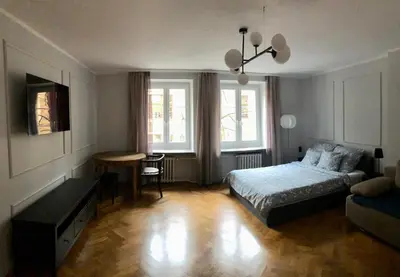 Łóżko lub łóżka w pokoju w obiekcie Apartament Central Nº1