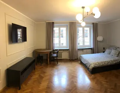 Łóżko lub łóżka w pokoju w obiekcie Apartament Central Nº1