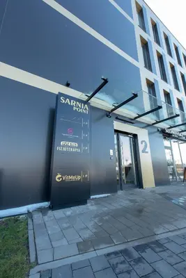 Budynek, w którym mieści się apartament