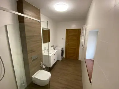 Łazienka w obiekcie Stadnina Koni w Kłaczynie