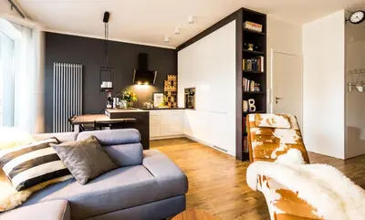 Część wypoczynkowa w obiekcie Apartament Śrutowa