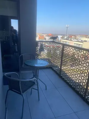 Balkon lub taras w obiekcie Apartament 23 Park City